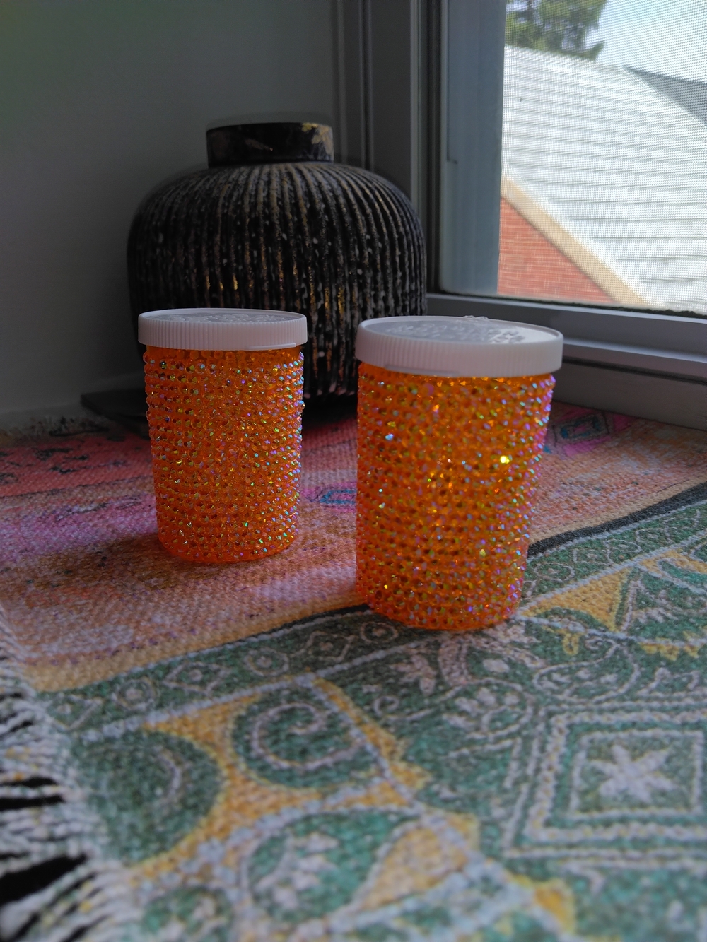 DIY Blinged Out Perscription Bottle